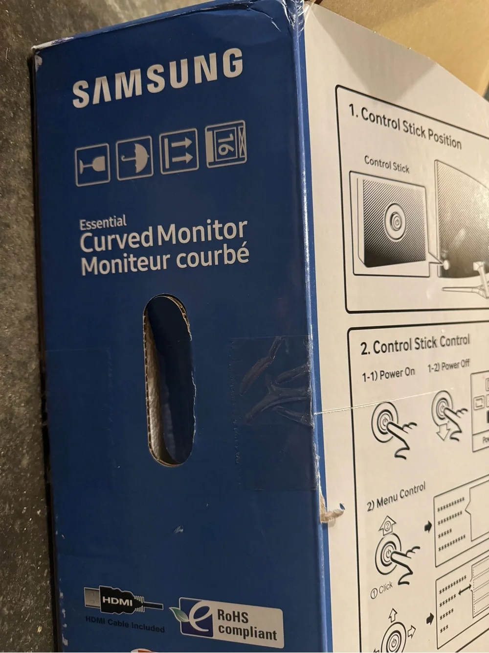 Samsung Curved 27-inch CF396 Monitor in Black